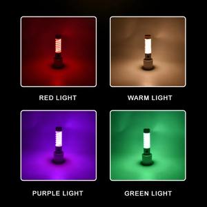 Luz de Camping Multifuncional, Linterna con Zoom Telescópico, 4 Modos de Iluminación, Linterna de Camping, Lámpara de Camping para Exteriores - Product Image 5