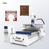 Machine de découpe de bois CNC HSR de haute qualité 1328, 9 kW, avec changement d'outil automatique