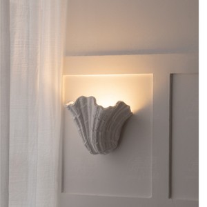 Applique murale design coquille, lumière LED blanche, style européen, éclairage mural pour chambre et couloir - Product Image 5