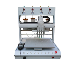 4 màu Silicone nhãn <span class=keywords><strong>PVC</strong></span> vá máy pha chế máy phun tự động - Product Image 1