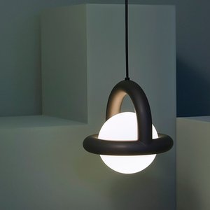 Lámpara de Araña Esférica de Estilo Nórdico Minimalista Moderno de Diseñador Danés, Lámpara Creativa para Balcón, Entrada, Dormitorio Principal, Lámpara de Noche - Product Image 1