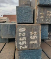 Barre carrée en acier au carbone coulé en continu ASTM A29 Q235B de 120 mm pour le laminage de fil à grande vitesse en Zambie