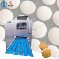 Machine industrielle entièrement automatique pour la fabrication de boules de pâte à haute teneur en eau, diviseuse et rondeuse de pâte à pain burger et pizza, en acier inoxydable 304