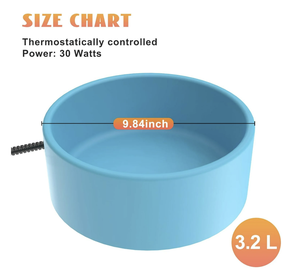 Ciotola Riscaldata per Cani da Esterno, Impermeabile, Distributore d'Acqua <span class=keywords><strong>Termico</strong></span> Intelligente per Animali Domestici, per l'Inverno, per Polli, Anatre, Gatti, Vendita Diretta dalla Fabbrica - Product Image 6