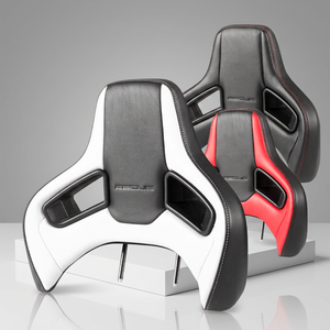 SSCUS - Reposacabezas de Auto de Primera Calidad, Diseño Ergonómico Inspirado en las Carreras, Espuma Fría, Cuero PU, Modelo ORIFIX - Product Image 1