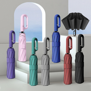 Wholesale Hot Sale Cheap High Quality Promotional 3 Folding Light Weight Umbrella with Logo Print