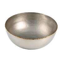 Moderne Metalen Fruitschaal Fancy Werk Handgemaakte Ronde Vorm Serveerschaal Moderne Serveerschaal Te Koop