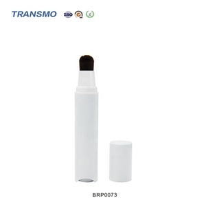 Stylo-crayon cosmétique vide transparent, stylo surligneur en plastique, conteneur vide rond personnalisé avec pinceau - Product Image 5