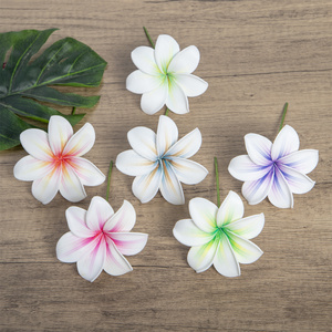<span class=keywords><strong>Fleur</strong></span> <span class=keywords><strong>artificielle</strong></span> LUYI en mousse EVA, Plumeria Tiare <span class=keywords><strong>de</strong></span> Tahiti avec perle blanche, pour cheveux ou oreilles - Product Image 6