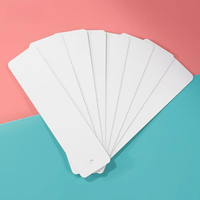 Marque-pages vierges en aluminium pour sublimation, impression recto simple, petite taille 38*120mm, épaisseur 0.45mm, impression recto-verso, vente en gros