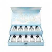 Emballage personnalisé d'huiles essentielles tiroir coulissant en carton bouteille d'échantillon de parfum emballage coffret cadeau avec logo