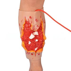 Módulo de Simulación de Fractura por Impacto en el Pie, Modelo de Trauma con Sangrado y Tubo de Infusión y <span class=keywords><strong>Jeringa</strong></span> para Primeros Auxilios y Vendarizaciones - Product Image 2