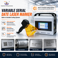 Machine de marquage laser à fibre portable IPS LH830 avec codage variable intégré pour la traçabilité des pièces métalliques automobiles et la date de série