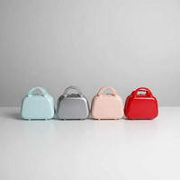 Nouveau Sac à Dos Mini en PVC Imperméable et Résistant à l'Usure 2026 avec Fermeture Éclair - Trousse de Maquillage Écologique de 14 Pouces pour Valise de Voyage