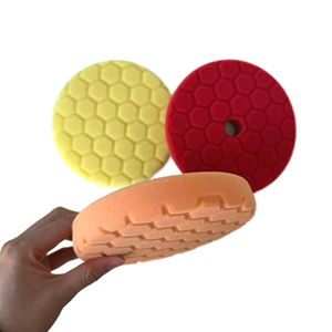 Almohadilla de espuma para pulidora DA de 6 pulgadas (150 mm) de alta eficiencia, dura, media y suave para pulido de automóviles - Product Image 4
