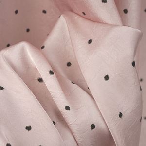 Tissu brocart à pois en polyester tissé de poids moyen résistant à l'abrasion pour chemises, robes et literie pour filles et femmes - Product Image 2