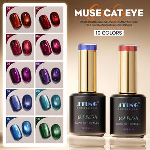 JTING Nouvelle Collection de Vernis à Ongles Gel Effet Œil de Chat <span class=keywords><strong>Muse</strong></span> 10 Couleurs – Ongles Colorés, Personnalisation Gratuite OEM, Vernis à Ongles Gel Professionnel - Product Image 5