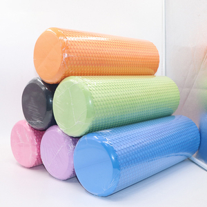 30 45 60 <span class=keywords><strong>90</strong></span> <span class=keywords><strong>cm</strong></span> rouleau de mousse solide à petits points flottants pour yoga musculaire rouleau de massage en mousse EVA rouleau de massage creux - Product Image 3