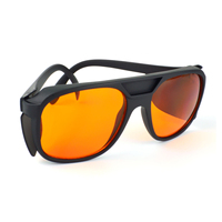 Lunettes de protection anti-lumière bleue et anti-rayonnement PC, blocage de la lumière UVC 200-275 nm, conformes à la norme EN166, en stock