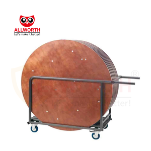 Zware Grote Laadcapaciteit Verstelbare Houten Stalen Opvouwbare Stoel Transport Trolley - Product Image 5