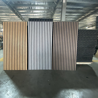 Panneau acoustique en bois rainuré perforé, panneau absorbant le son en MDF, ignifuge, pour salle de réunion, auditorium