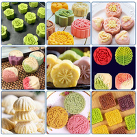 OCEAN Mooncake Pneumatique Maamoul Formant L'estampage Mochi Moulage Gâteau De Lune Machine À Presser