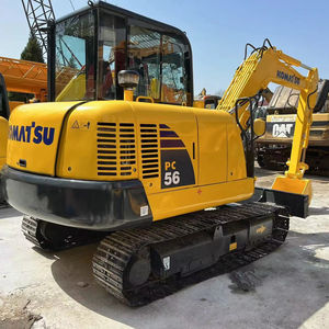 Komatsu รถขุดขนาดเล็กรถขุดดิน8ton PC56ไฮดรอลิก - Product Image 1