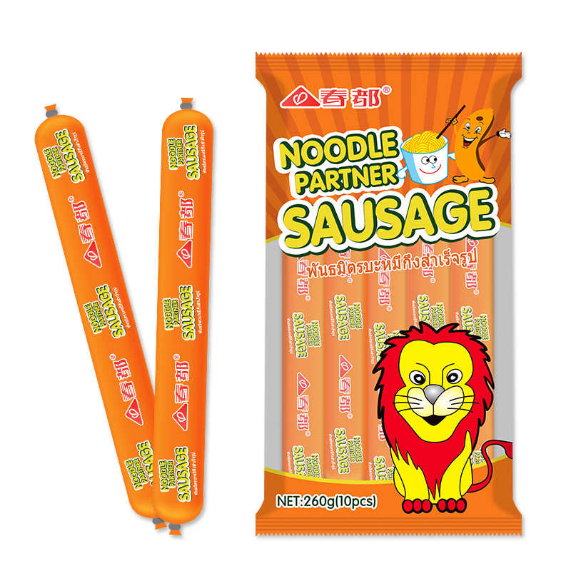 Мгновенное приготовление колбасы, 10 шт., 26 г в каждой упаковке, китайская кухня, закуски, Ветчинка, колбаса