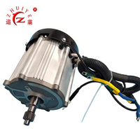 Moteur de tricycle électrique 1,5 kW 60 V CC sans balais pour TukTuk Bajaj Rickshaw Véhicule électrique