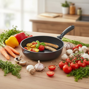 KARL KRGER Potsdam Braising Pan 28Cm Nonstick <b>Cookware</b> For Stovetop Use - Product Image 3