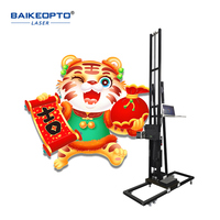 Mesin Printer Dinding DX10 Dua Kepala Lima Warna Mesin Printer Dinding UV Printer Dinding Inkjet