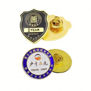 Badges Métalliques Personnalisés en Gros pour Entreprises, Épingles de Revers de Formes Variées, Fabricant de Shenzhen, Europe - Product Image 3