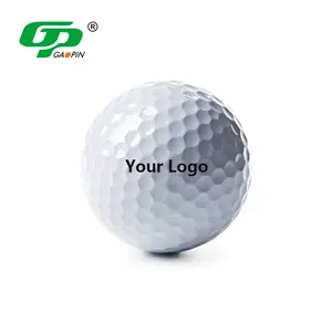 Toptan özel Logo Golf aralığı topları kapalı açık Golf 2 katmanlı 3 katmanlı 4 katmanlar turnuva Golf topu