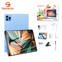 Tableta Tab14 de 8 Pulgadas con WIFI, MTK6762, 4GB, 64GB, 6000 mAh, 4G, Pantalla Táctil para Niños, Tableta Educativa Compatible con Doble SIM con Funda