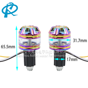 LED xe máy tay lái Grips Bar kết thúc cắm xử lý thanh trượt đốt cháy Titan tay lái kết thúc cắm với phụ kiện ánh sáng - Product Image 6