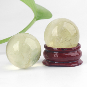 Wholesale Healing <b>Crystal</b> <b>Ball</b> Spheres Natural Lemon Citrine Mini <b>Crystal</b> Sphere for Decoration - Product Image 5