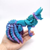 Figurine de dragon lumineux 3D imprimée en plastique, articulée, modèle de simulation de dragon divin, kit de sculpture, 14 ans et plus