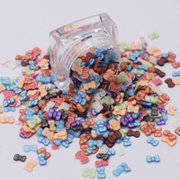 Halloween Mooie Kleuren Fruit Slice Candy Slice Mixes Glitter Voor Kerst Decoratie En Ambachten Glitter Polyester