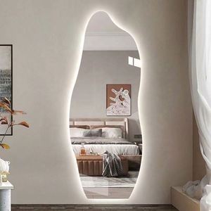 2025 tendencia estilo moderno personalizado luz LED espejo de baño antivaho pared decorativa IRREGULAR muebles de sala de estar - Product Image 3