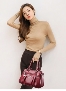 Fashion <b>Small</b> <b>Handbags</b> Custom High Quality <b>Handbag</b> Manufacturer Designer Brand Leather Women <b>Handbag</b> Cute Tote Bag - Product Image 2