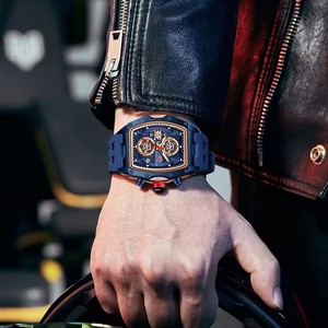 Relojes MINI FOCUS para hombre, cronógrafo de marca superior, reloj de cuarzo de lujo resistente al agua para hombre, relojes de pulsera luminosos con correa de silicona 0473G - Product Image 2