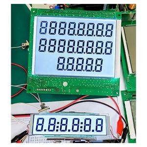 Gilbarco Kraftstoff-Dispenser-Maschine Anzeigebildschirm 12 Stellen 4 Stellen <span class=keywords><strong>7</strong></span> Segmente Benzinpumpe <span class=keywords><strong>LCD</strong></span> Glasplatte für Tatsuno - Product Image 4