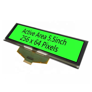 Pantalla OLED de 5.5 Pulgadas, Resolución 256x64, Interfaz SPI de 30 Pines Paralela de <span class=keywords><strong>3</strong></span>/4 Cables, SSD1322, Pantalla Monocromática PMOLED, Panel LCD - Product Image 1
