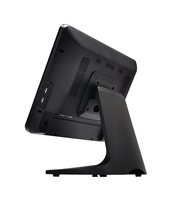 Máquina terminal de sistemas POS Android Windows de 15 pulgadas, pantalla LED única, hardware de hostelería POS, caja registradora móvil