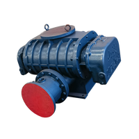 Souffleur Roots AC OEM Shangu RSR-175A à double réservoir d'huile et refroidissement par air pour l'aération haute pression des fermes piscicoles
