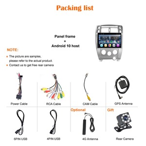 หน้าจอ 10.1 นิ้ว 2 Din ระบบ Android 15 เครื่องเสียงติดรถยนต์ Autoradio เครื่องเล่นวิดีโอ DVD มัลติมีเดีย สำหรับรถยนต์ Hyundai <span class=keywords><strong>Tucson</strong></span> ปี 2006-2013 - Product Image 3