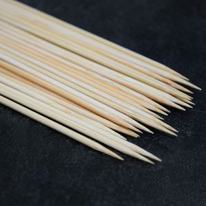 Pinchos de Bambú Desechables Extra Gruesos para Barbacoa, Olla Picante, <span class=keywords><strong>Pollo</strong></span> y Salchicha, 1000 Piezas/Bolsa, Personalizables - Product Image 4