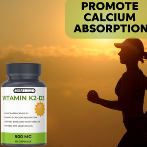 Kapsul <span class=keywords><strong>Vitamin</strong></span> K2-D3 Berbasis Tumbuhan OEM/ODM - Meningkatkan Penyerapan Kalsium, Mendukung Kesehatan Tulang & Jantung - Ramah Vegetarian - Product Image 3