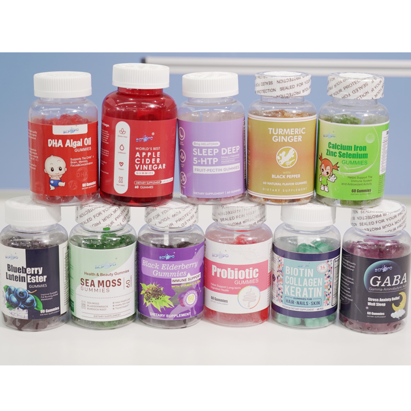 New Arrival Vitamin Bear Gummy Candy Weight Loss Apple cider vinegar Gummies to Supports Healthy