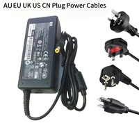 Chargeur secteur pour ordinateur portable 65W 19.5V 3.33A 4.8 1.7mm avec embout jaune ignifuge pour Pavilion Vostro ProBook Business Notebook